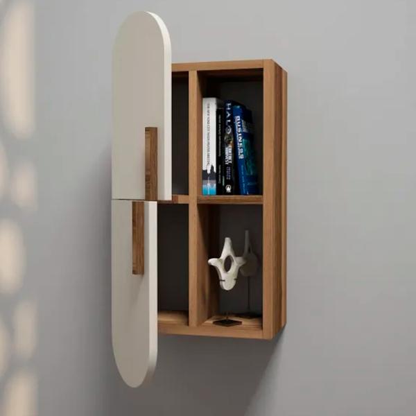 Полка Trendy Роза ЛДСП / Walnut Cream photo 3