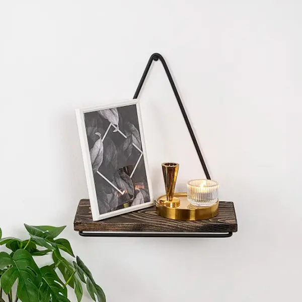 Полка Trendy Begonia Ель / Dark walnut photo 4