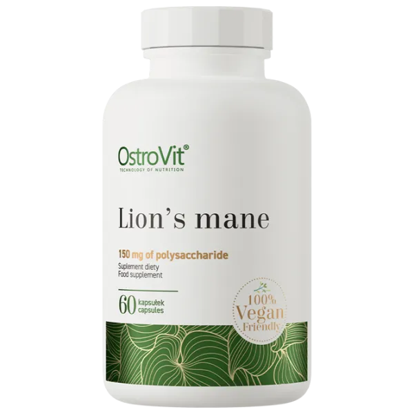Supliment alimentar OstroVit Lion's Mane VEGE 60 photo 1