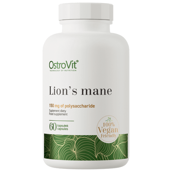 Supliment alimentar OstroVit Lion's Mane VEGE 60 photo 1