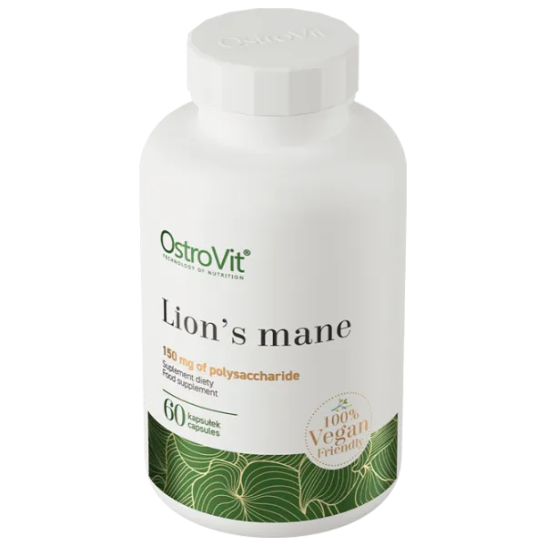 Supliment alimentar OstroVit Lion's Mane VEGE 60 photo 3