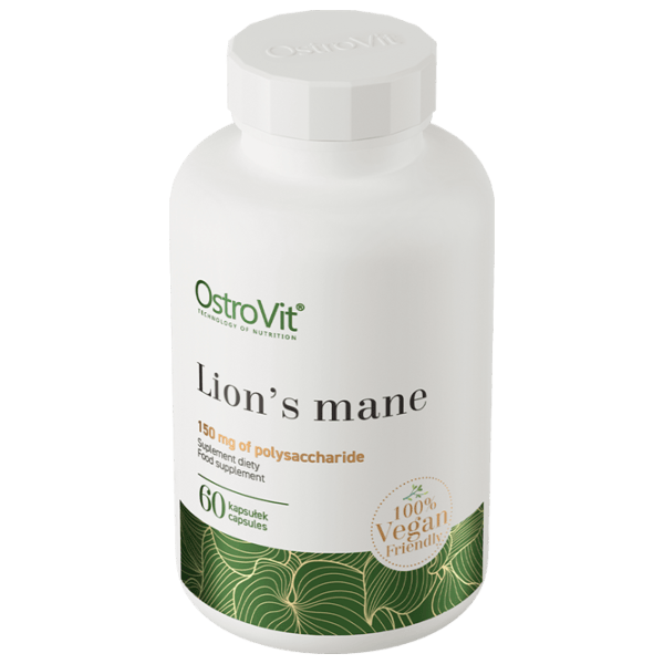 Supliment alimentar OstroVit Lion's Mane VEGE 60 photo 3