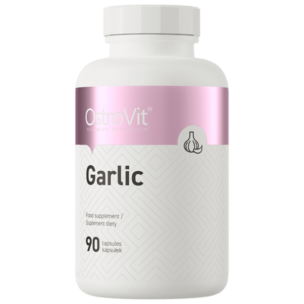 Supliment alimentar OstroVit Garlic 90 capsule photo 1