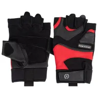 Боевые перчатки Scitec Nutrition Red Style leather  / / L / Черный/Красный