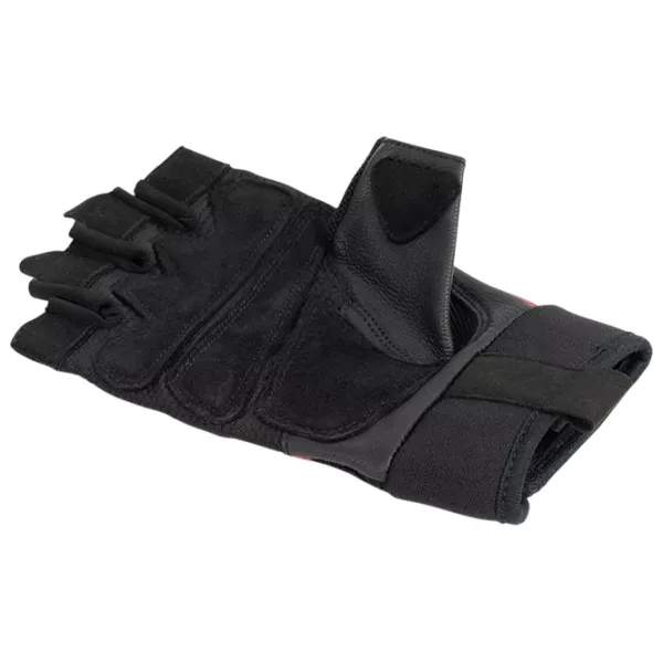Mănuși de lupte Scitec Nutrition Red Style leather  / / M / Black/Red photo 2