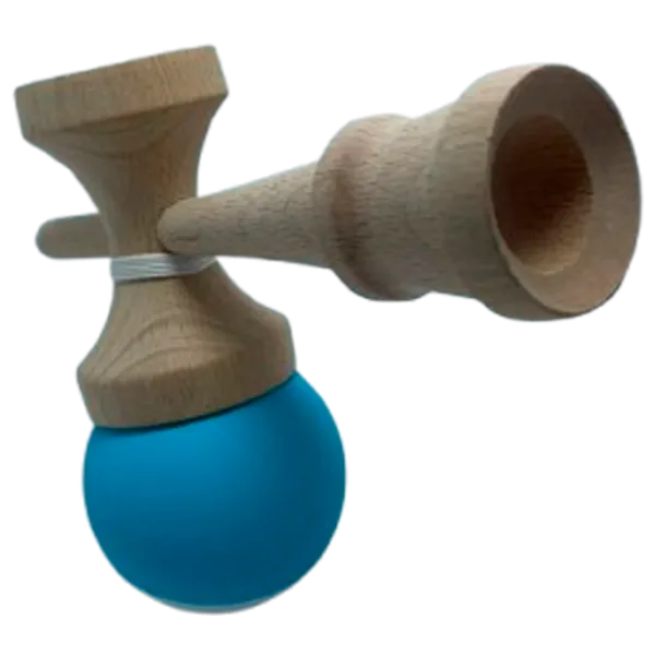 Kendama KROM Classic  5+ / Beige Light Blue photo 4