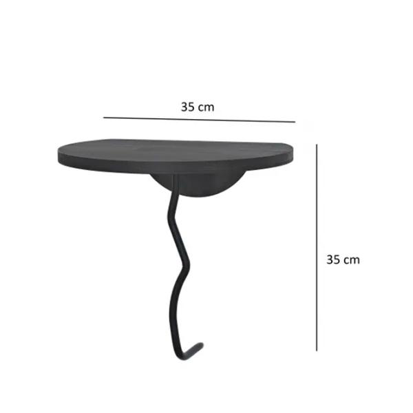 Raft Trendy Leu Masiv / Anthracite Black photo 6