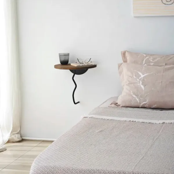 Полка Trendy Лев Массив / Walnut Black photo 4