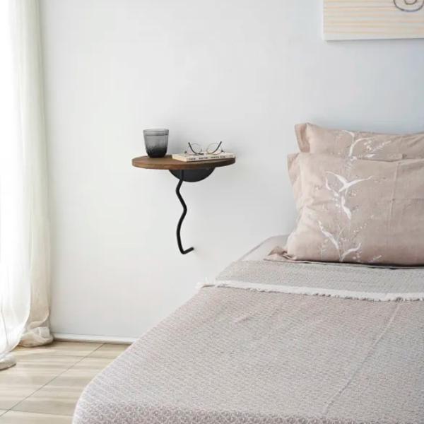 Полка Trendy Лев Массив / Walnut Black photo 4