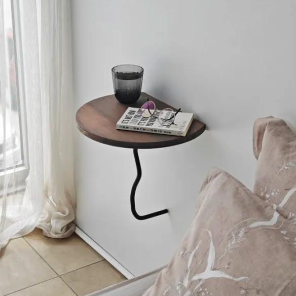 Полка Trendy Лев Массив / Walnut Black photo 6
