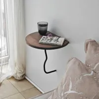 Полка Trendy Лев Массив / Walnut Black photo 6