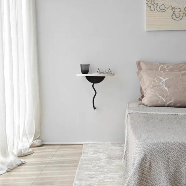 Raft Trendy Leu Masiv / White Black photo 4