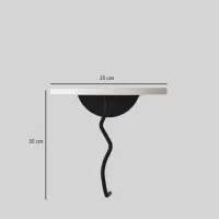 Raft Trendy Leu Masiv / White Black photo 9