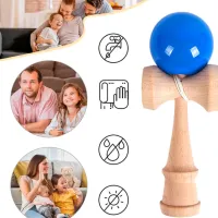 Kendama KROM Classic 5+ / Beige Синий photo 2
