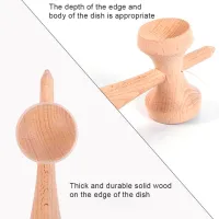 Kendama KROM Classic 5+ / Beige Синий photo 6