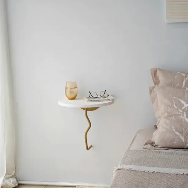 Полка Trendy Лев Массив / Белое золото photo 5