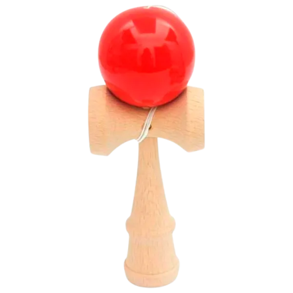 Kendama KROM Classic  5+ / Beige Red photo 1