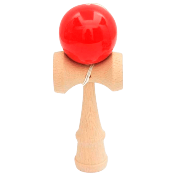 Kendama KROM Classic  5+ / Beige Red photo 1
