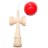 Kendama KROM Classic 5+ / Beige Красный photo 2