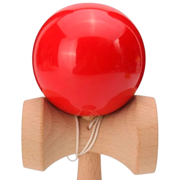 Kendama KROM Classic  5+ / Beige Red photo 3