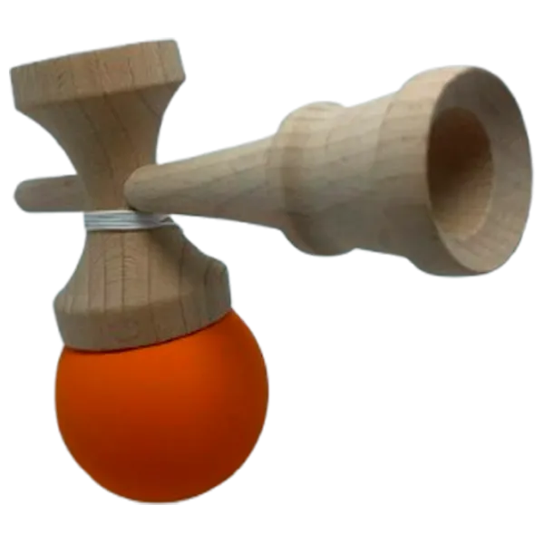 Kendama KROM Classic  5+ / Beige Orange photo 3
