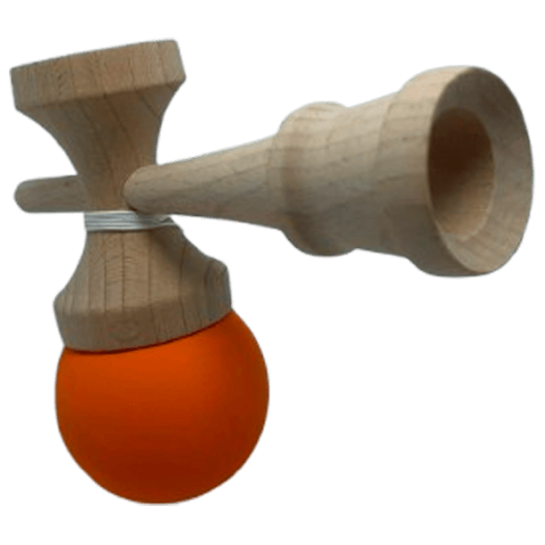 Kendama KROM Classic  5+ / Beige Orange photo 3