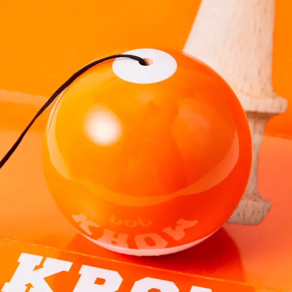 Kendama KROM Classic  5+ / Beige Orange photo 4