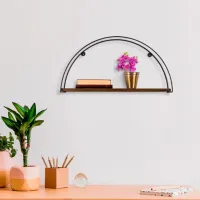 Полка Trendy Indicum Ель / Dark walnut photo 7