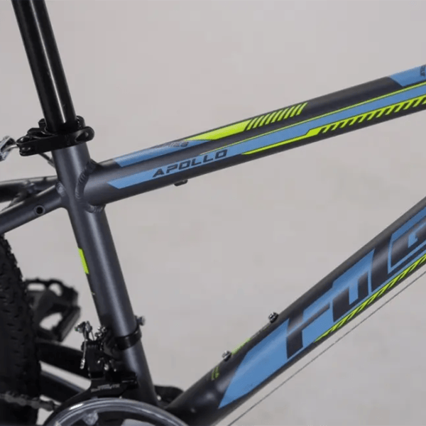 Bicicletă Fulger Apollo 26 26" 13"  / Blue Yellow photo 2