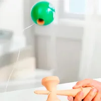 Kendama KROM Classic 5+ / Beige Зеленый photo 3