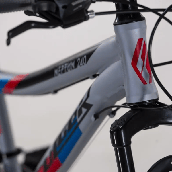 Bicicletă Fulger Neptun 24 24" 12.5" Aluminiu / Gray Blue photo 3