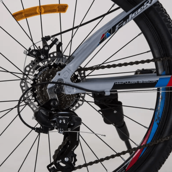 Bicicletă Fulger Neptun 24 24" 12.5" Aluminiu / Gray Blue photo 5