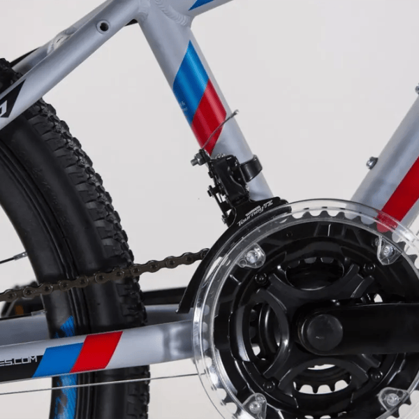 Bicicletă Fulger Neptun 24 24" 12.5" Aluminiu / Gray Blue photo 6