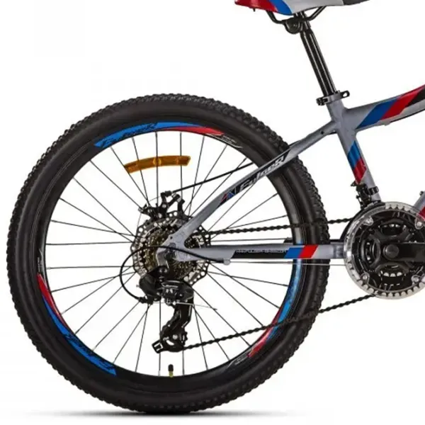Bicicletă Fulger Neptun 24 24" 12.5" Aluminiu / Gray Blue photo 7