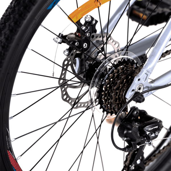 Bicicletă Fulger Neptun 24 24" 12.5" Aluminiu / Gray Blue photo 10