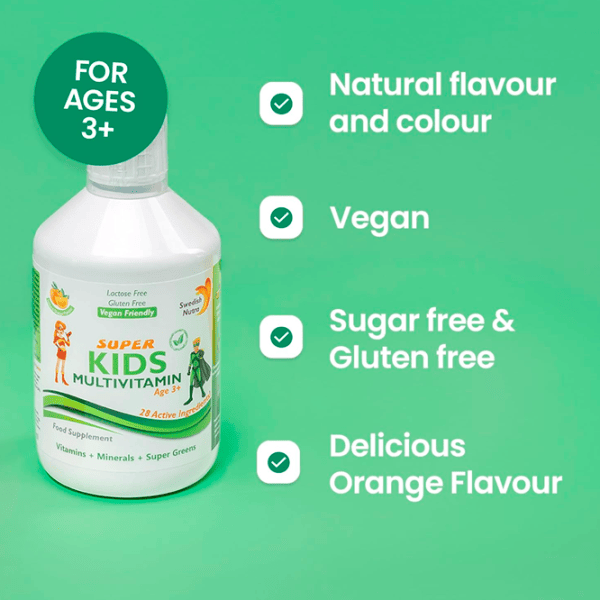 Пищевая добавка Swedish Nutra Super Kids Multivitamin  photo 5
