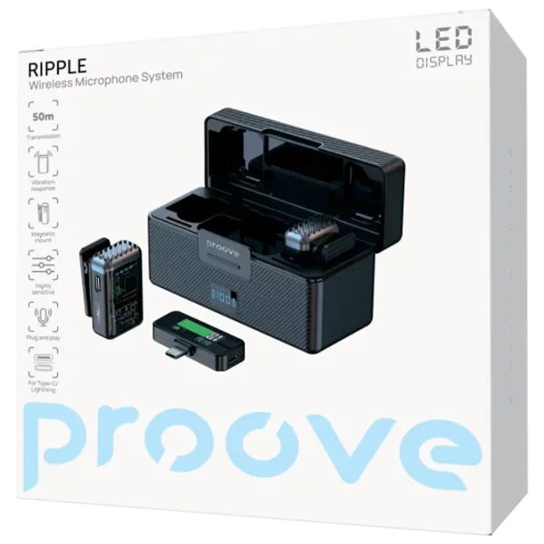 Microfon Proove Ripple Black photo 4