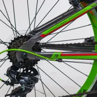 Bicicletă Fulger Apollo 24 24" 12" Aluminiu / Gray Green photo 3
