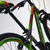 Bicicletă Fulger Apollo 24 24" 12" Aluminiu / Gray Green photo 9