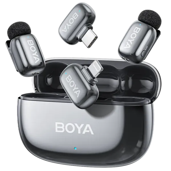 Microfon Boya Mini 2-01 Gray photo 1