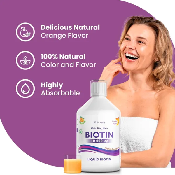Витамины и минералы Swedish Nutra BIOTIN  photo 4