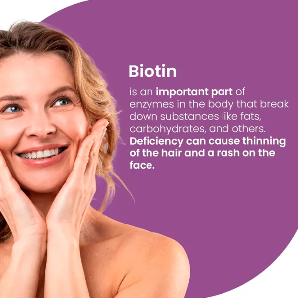 Витамины и минералы Swedish Nutra BIOTIN  photo 5
