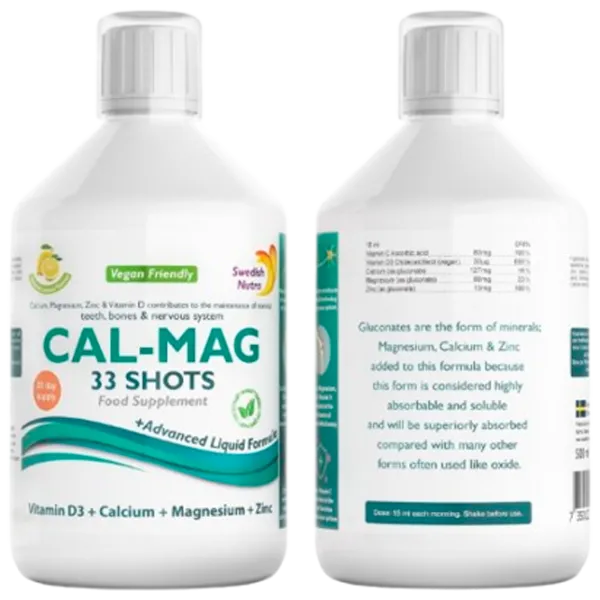 Витамины и минералы Swedish Nutra Cal-Mag  photo 1