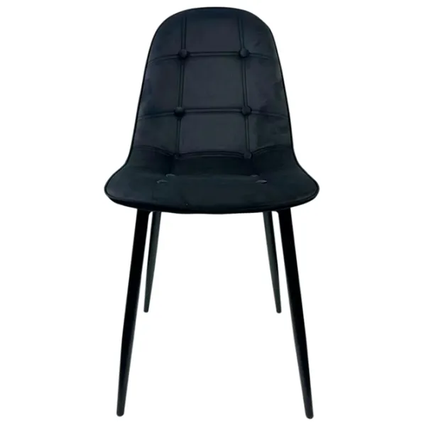 Scaun de bucătărie Xenos Oliver 2.0 Stofă/ Black Black photo 1