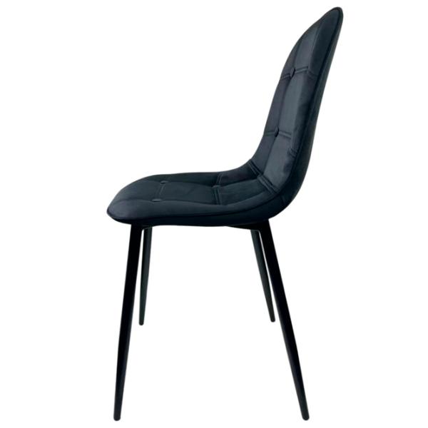 Scaun de bucătărie Xenos Oliver 2.0 Stofă/ Black Black photo 3