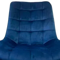 Scaun de bucătărie Xenos James 2.0 Stofă/ Blue Black photo 4