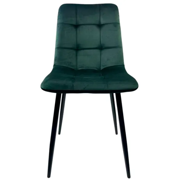 Scaun de bucătărie Xenos Alex 2.0 Stofă/ Dark Green Black photo 2