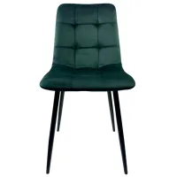 Scaun de bucătărie Xenos Alex 2.0 Stofă/ Dark Green Black photo 2