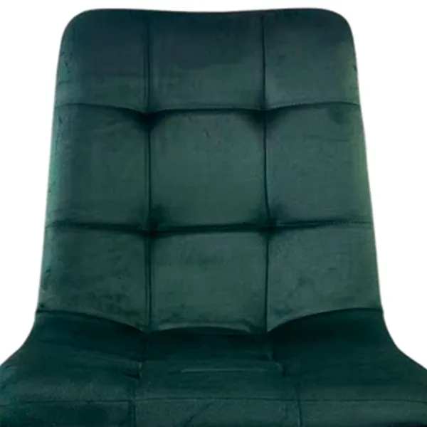 Scaun de bucătărie Xenos Alex 2.0 Stofă/ Dark Green Black photo 5