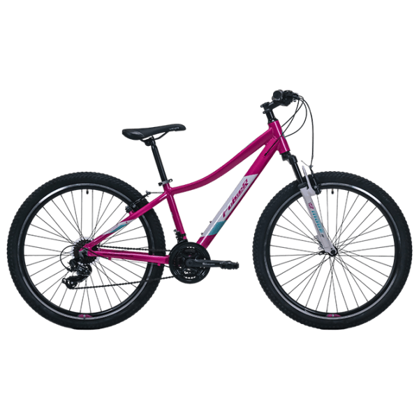 Bicicletă Fulger Venus 27.5 27.5" 16.5" Oțel / Pink Black photo 1